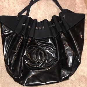 Channel big tote bag